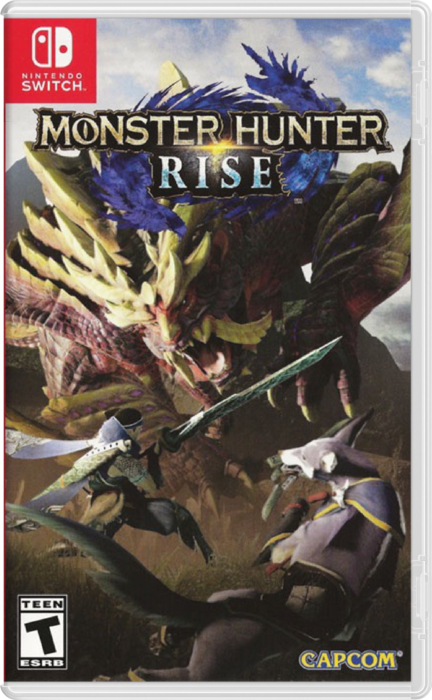 Monster Hunter Rise Cover Art