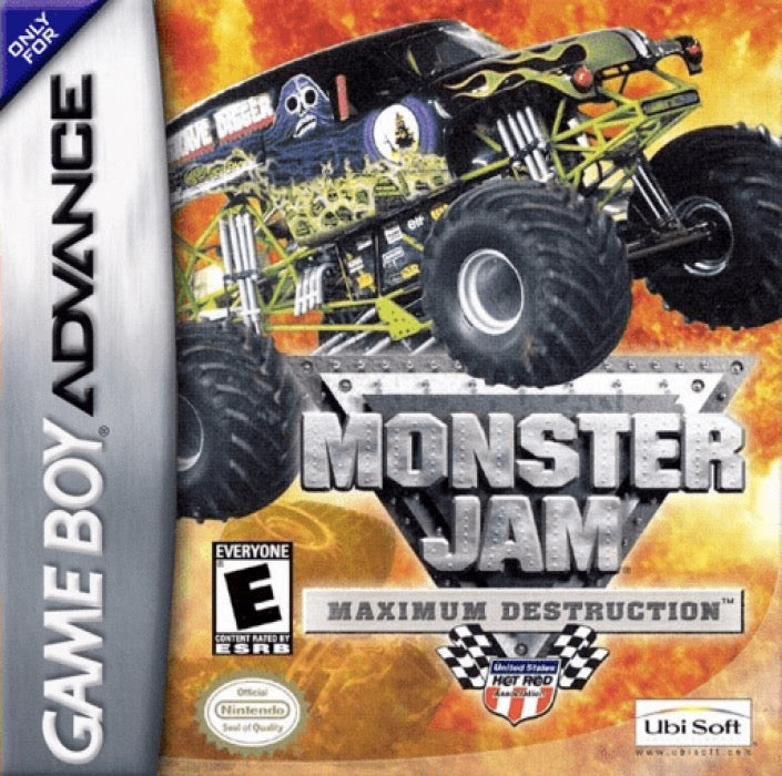 Monster Jam Maximum Destruction Cover Art