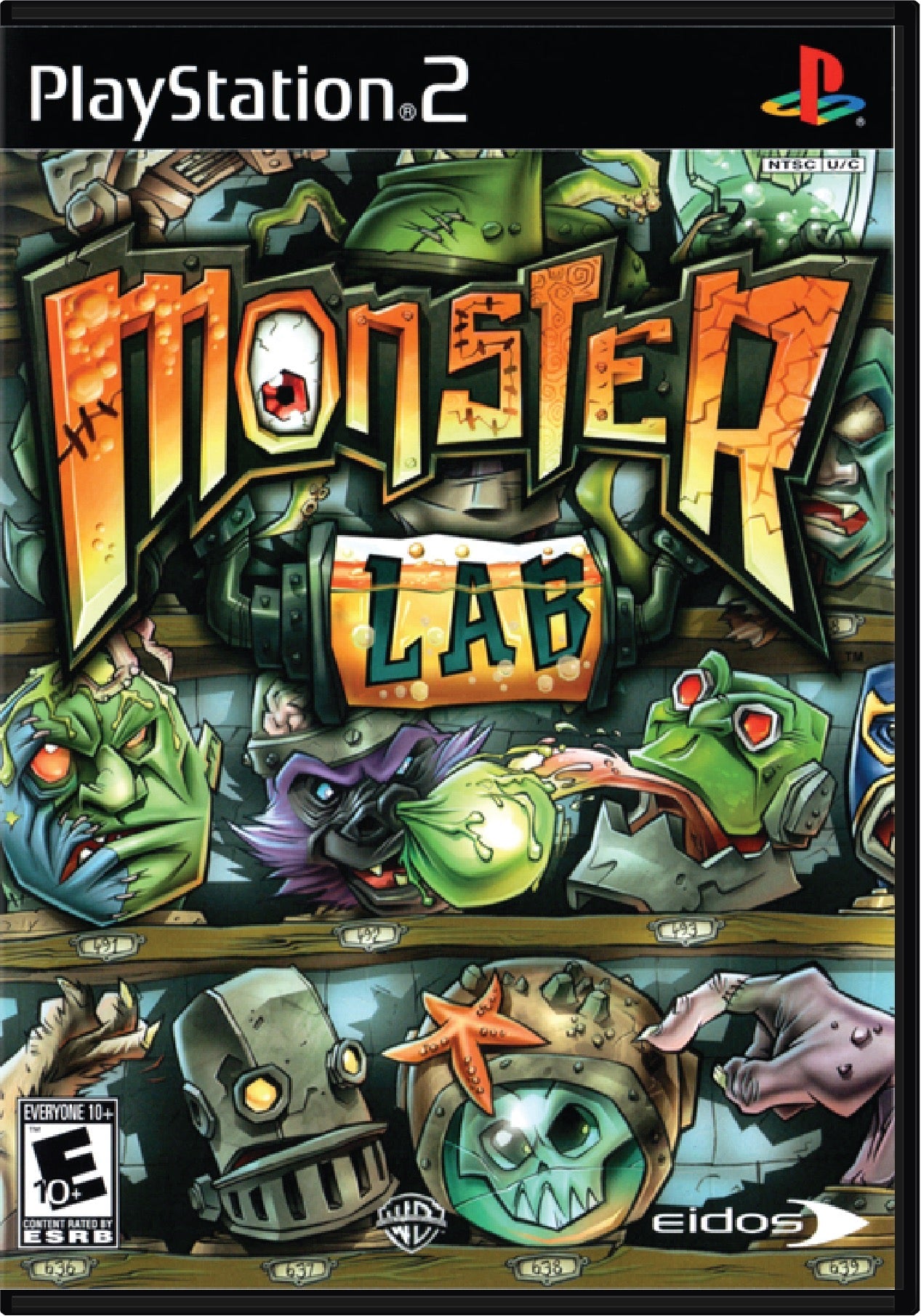 Monster Lab Cover Art and Product Photo