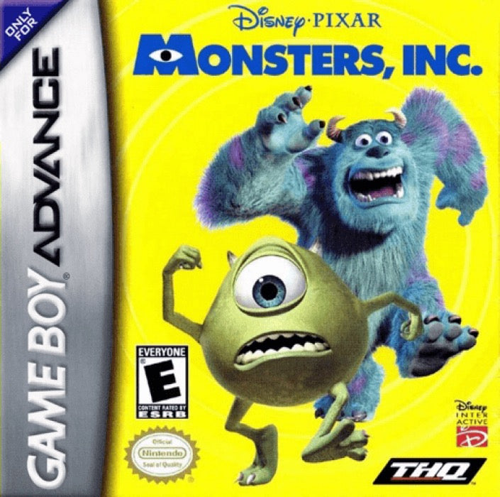 Monsters Inc Cover Art