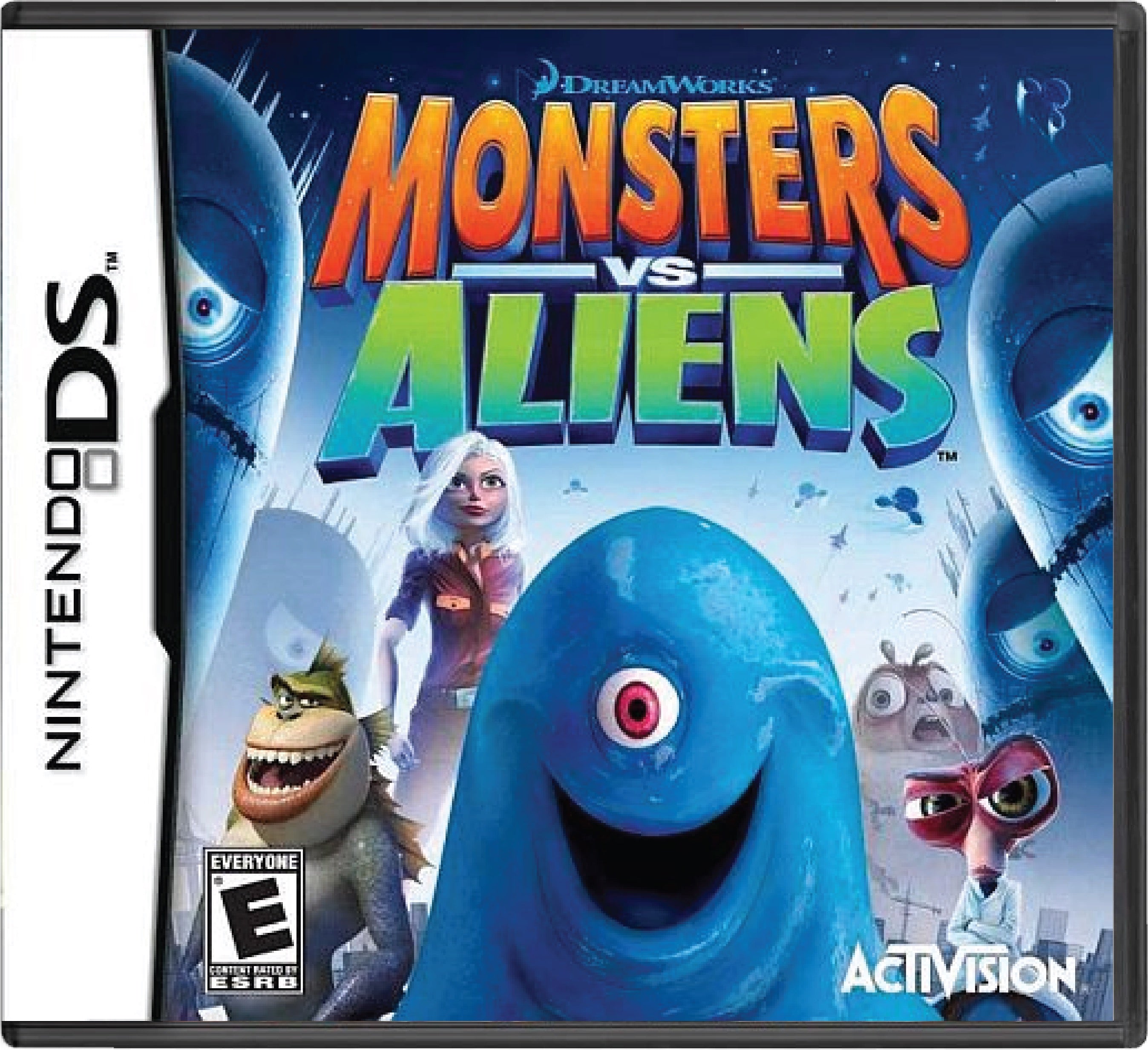 Monsters vs. Aliens Cover Art