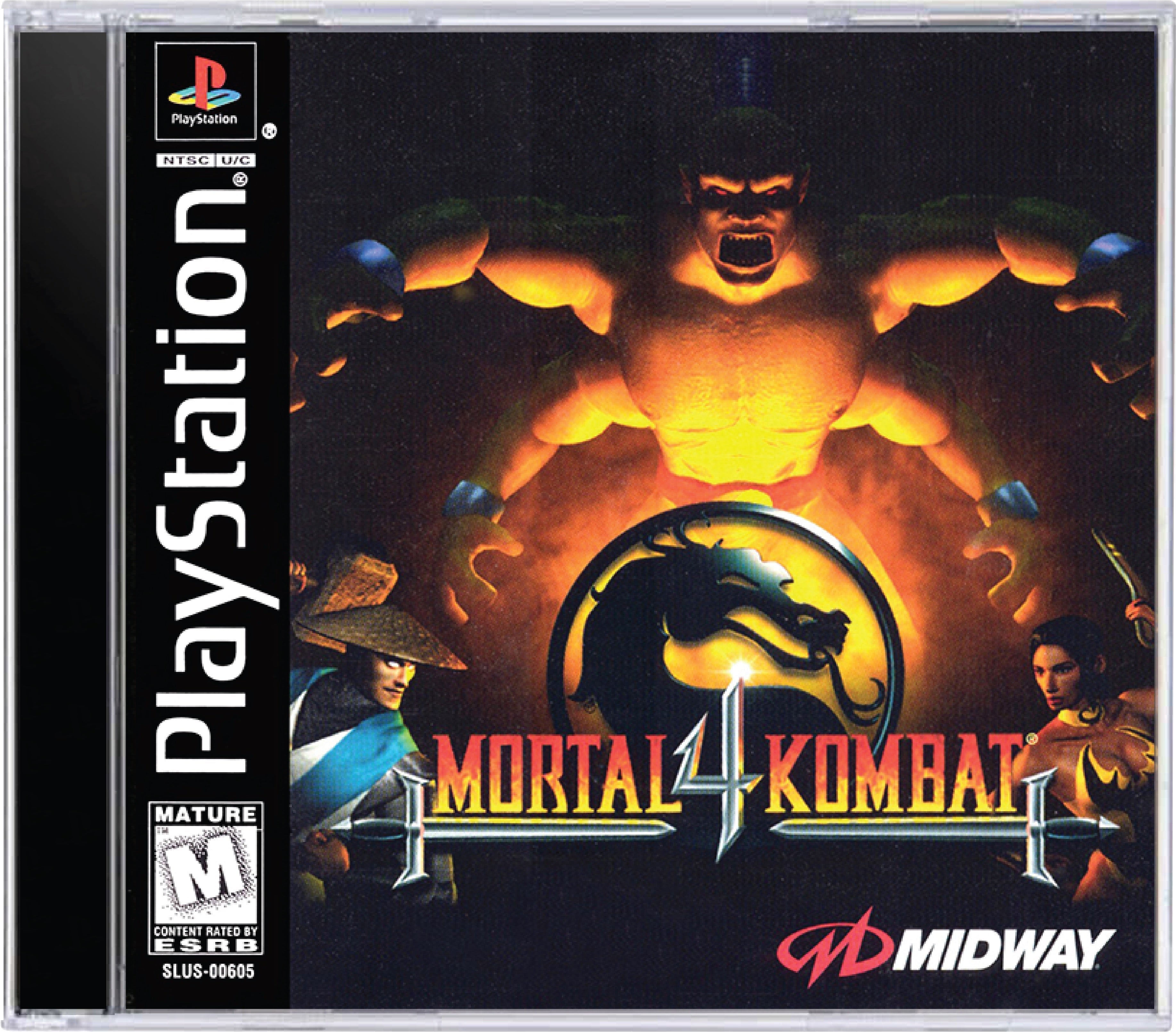 Mortal Kombat 4 Cover Art and Product Photo