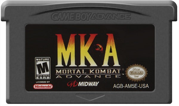 Mortal Kombat Advance Cartridge