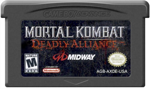 Mortal Kombat Deadly Alliance Cartridge