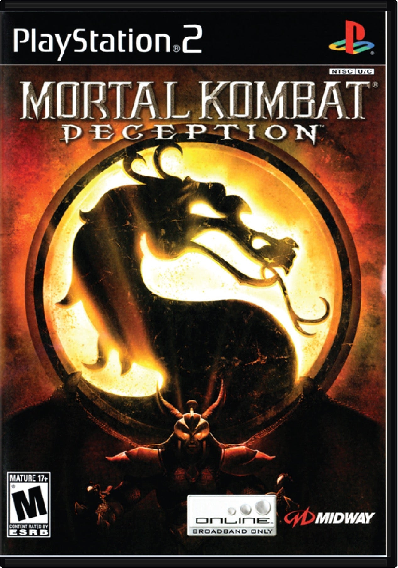 Mortal Kombat Deception Cover Art and Product Photo