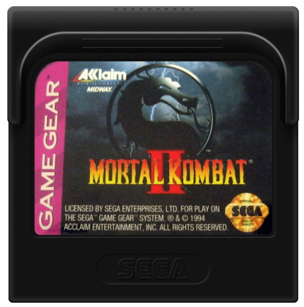 Mortal Kombat II Cartridge