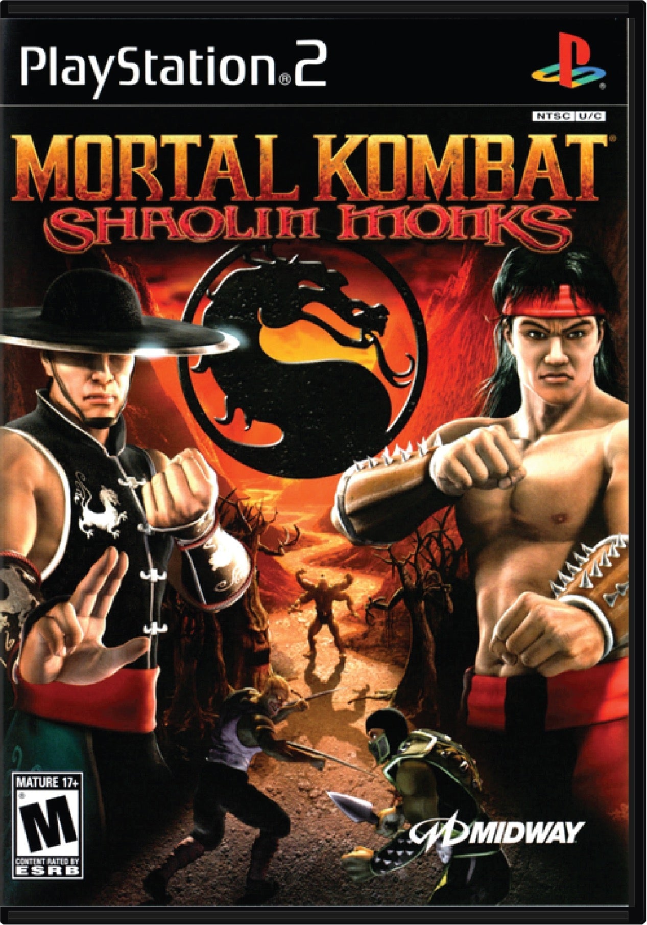 Mortal Kombat Shaolin Monks Cover Art and Product Photo