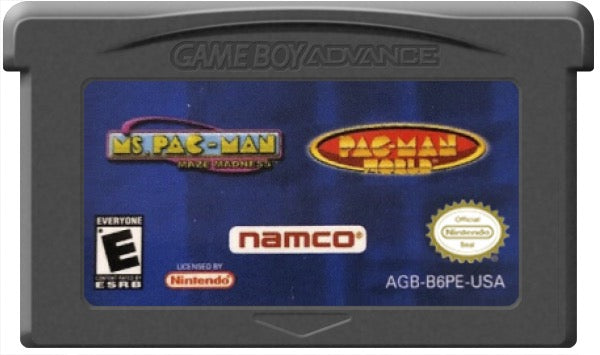Ms. Pac-Man Maze Madness and Pac-Man World Cartridge