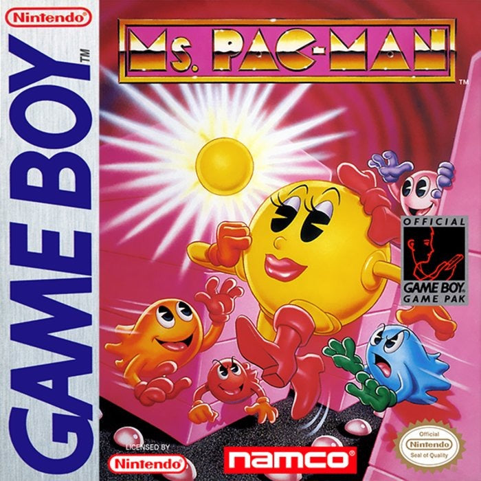 Ms. Pac-Man Cover Art