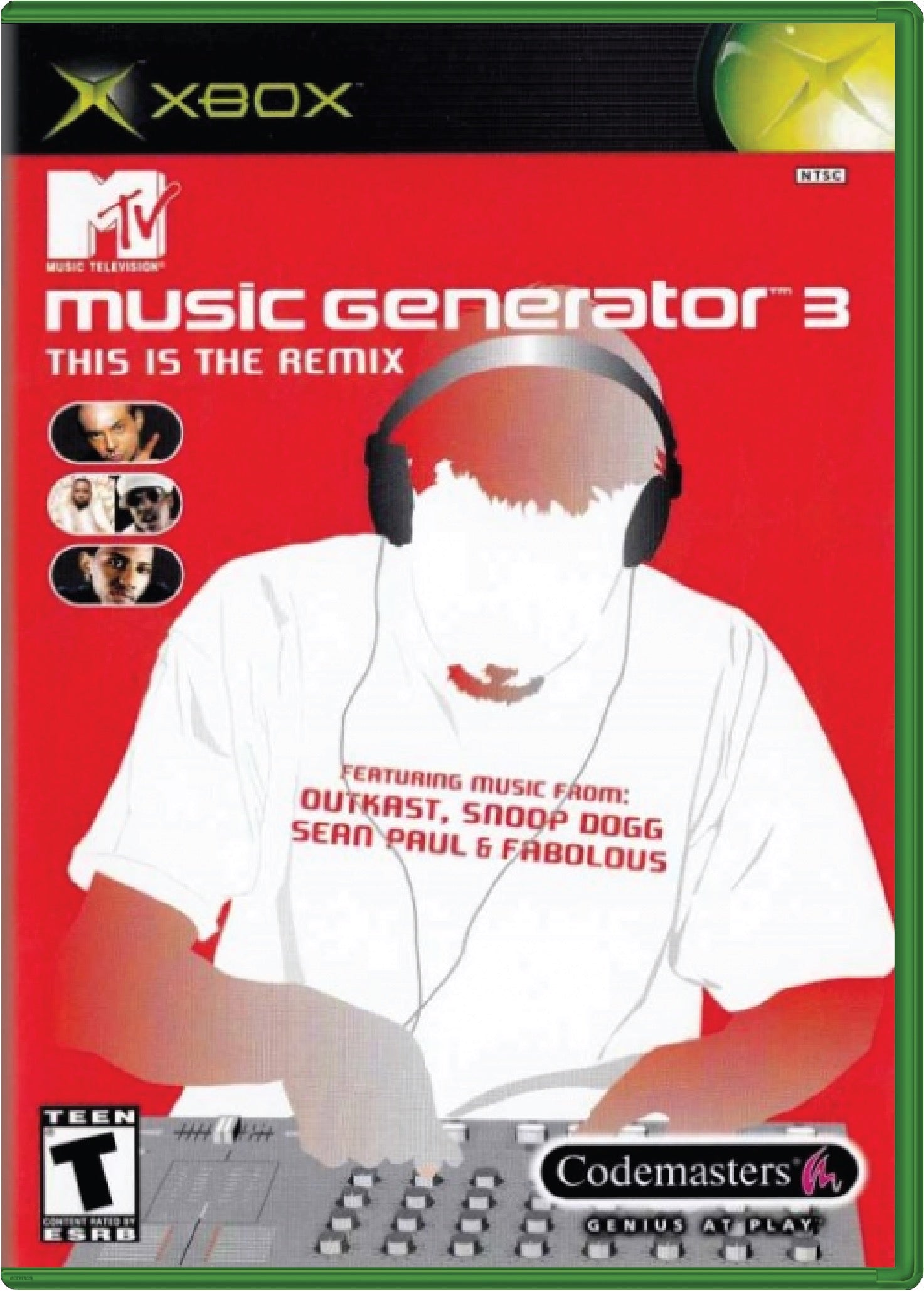 MTV Music Generator 3 This is the Remix Cover Art