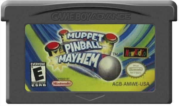Muppet Pinball Mayhem Cartridge