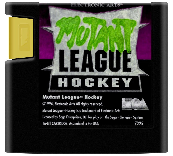 Mutant League Hockey Cartridge