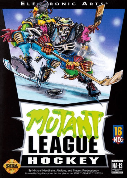 Mutant League Hockey Cover Art