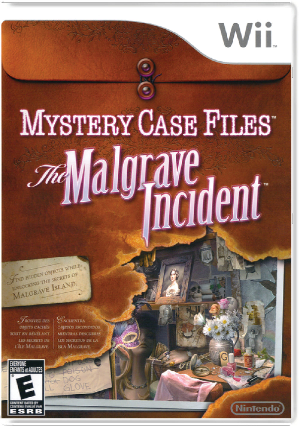 Mystery Case Files The Malgrave Incident for Nintendo Wii | TVGC