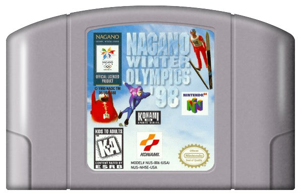 Nagano Winter Olympics 98 Cover Art and Product Photo