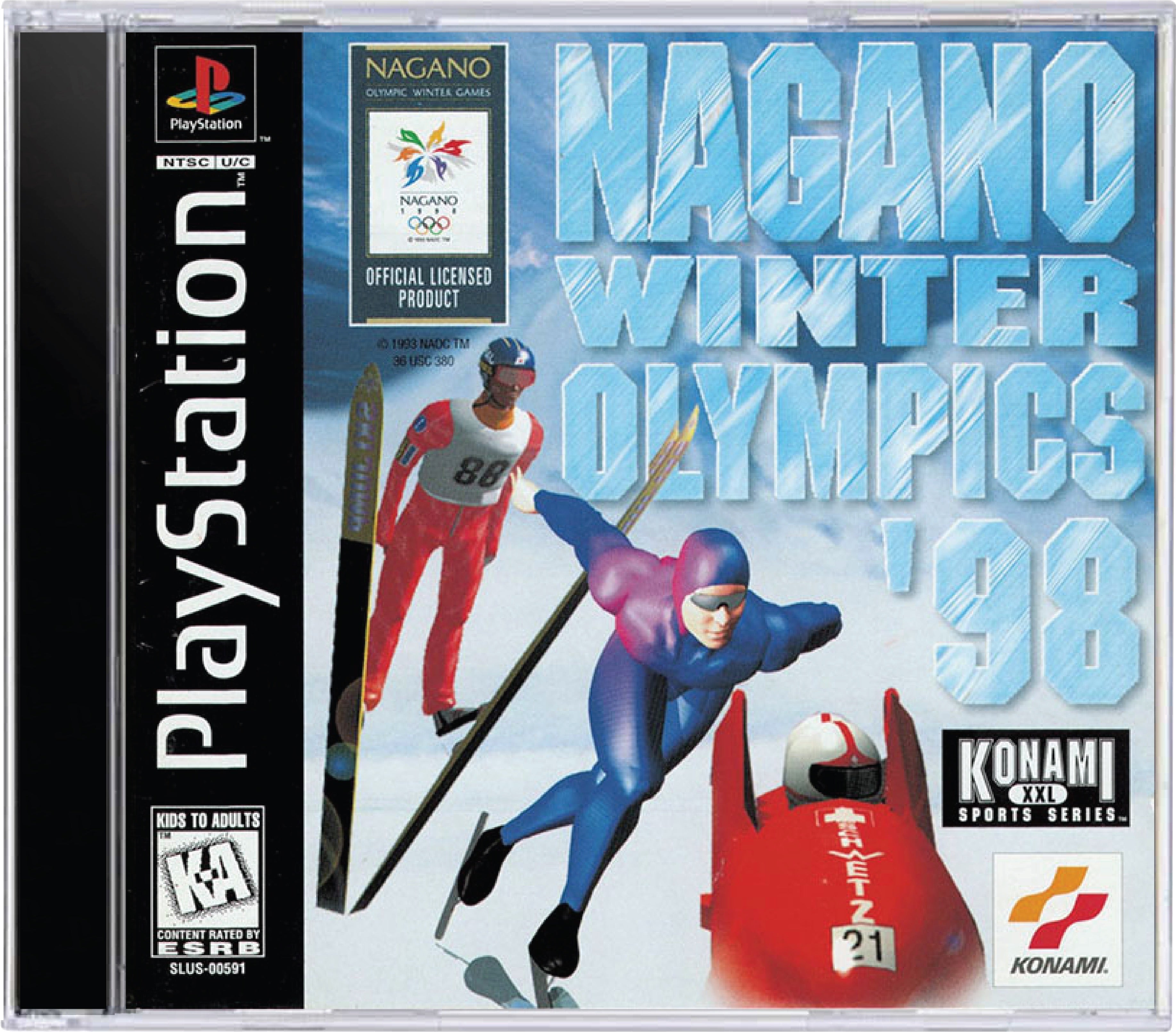 Nagano Winter Olympics 98 Cover Art and Product Photo