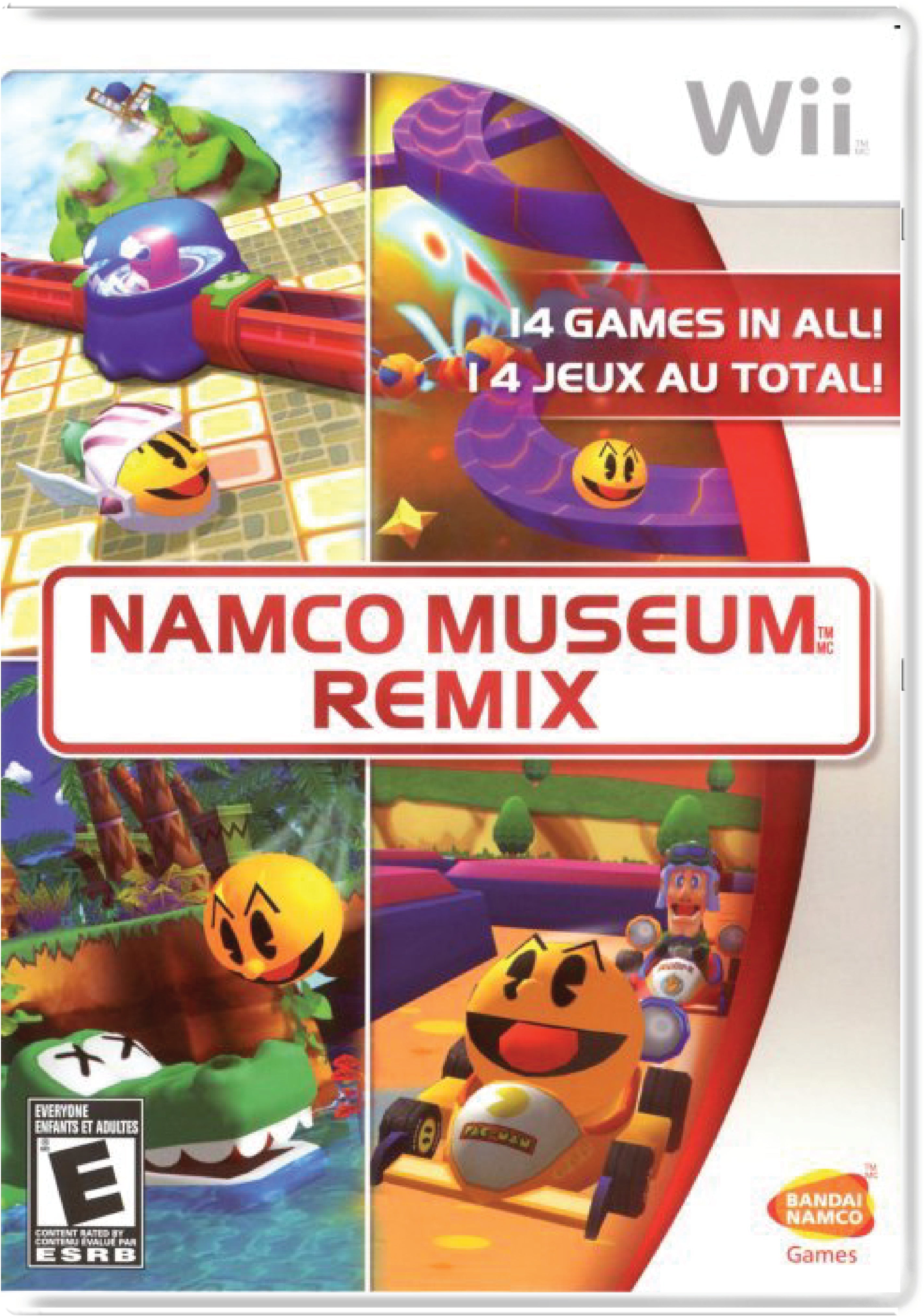 Namco Museum Remix Cover Art