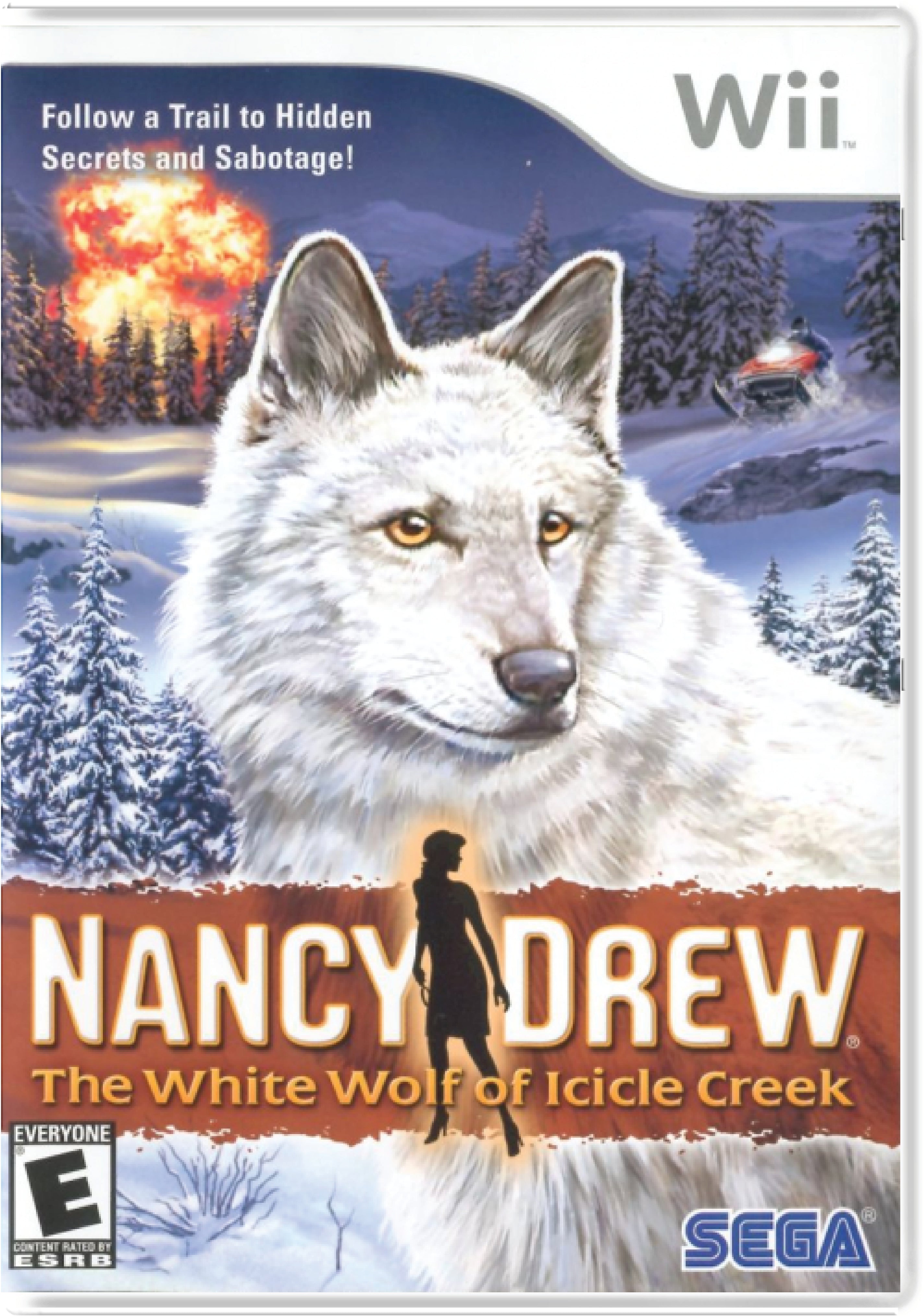 Nancy Drew The White Wolf of Icicle Creek Cover Art