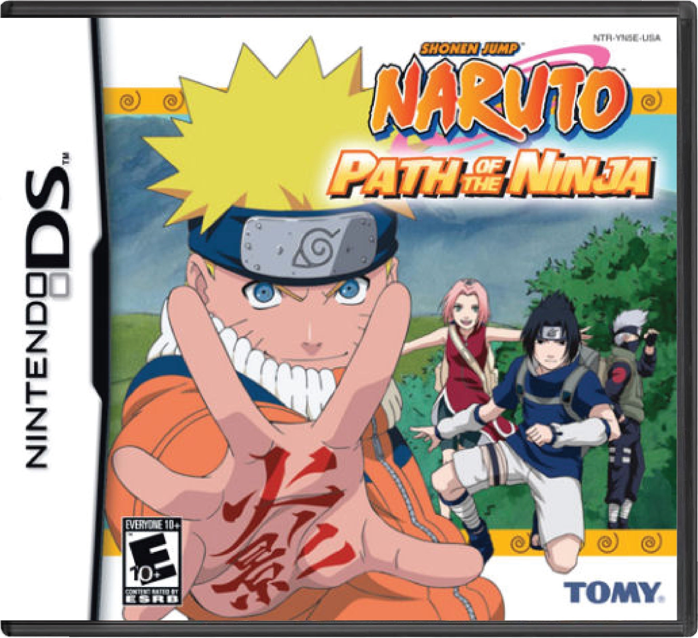 Naruto Path of The Ninja Cover Art