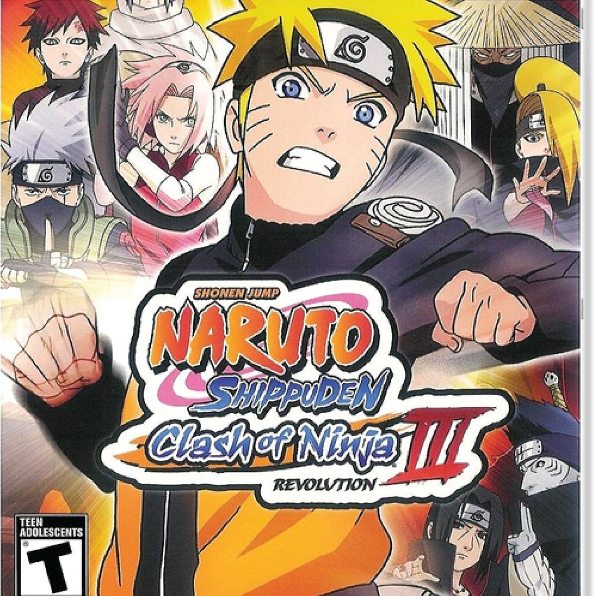 Naruto A Wii Game Naruto: Clash Of Ninja Revolution (Wii) [Pre-Owned]