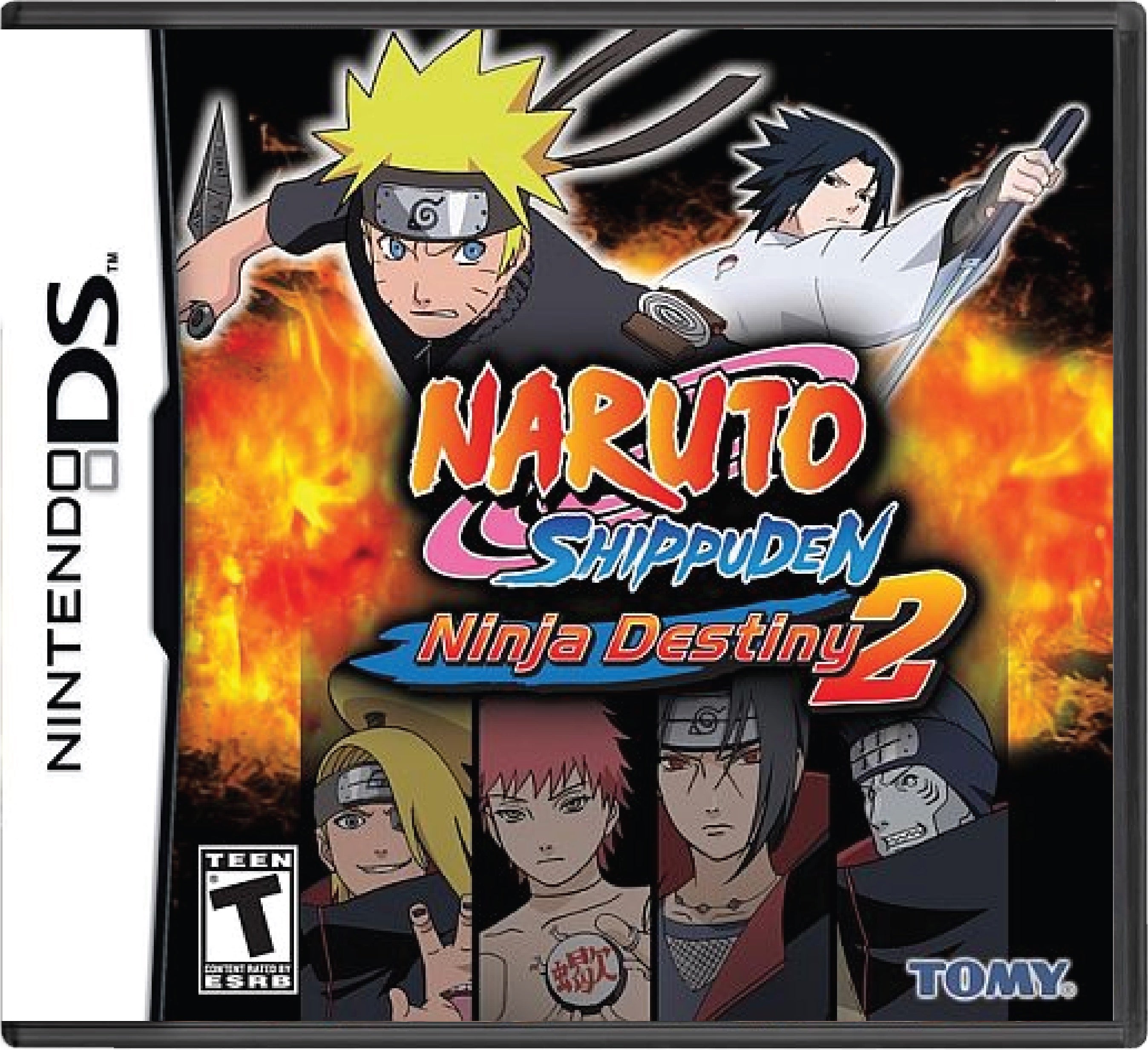Naruto Shippuden Ninja Destiny 2 Cover Art