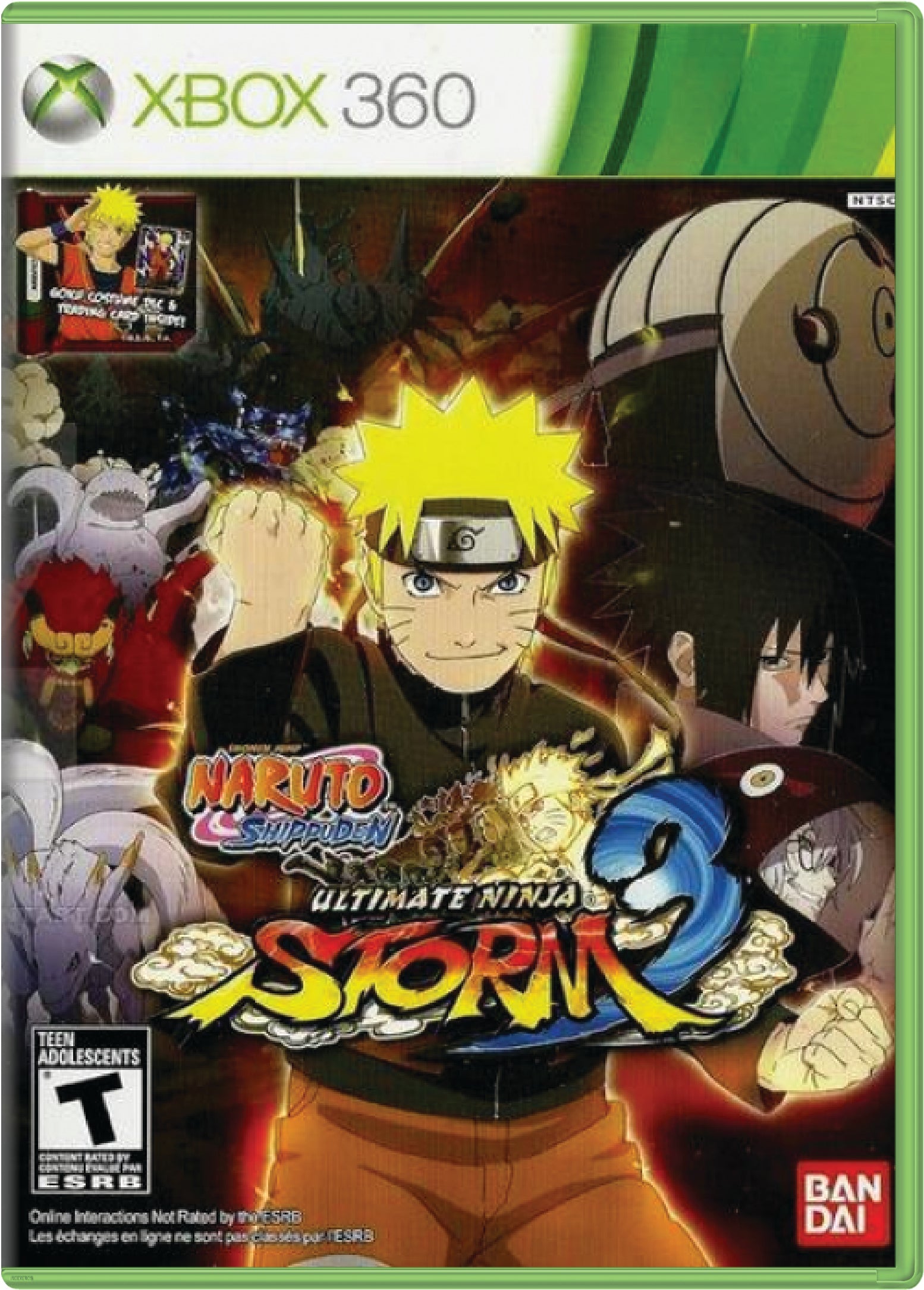 Naruto Shippuden Ultimate Ninja Storm 3 Cover Art