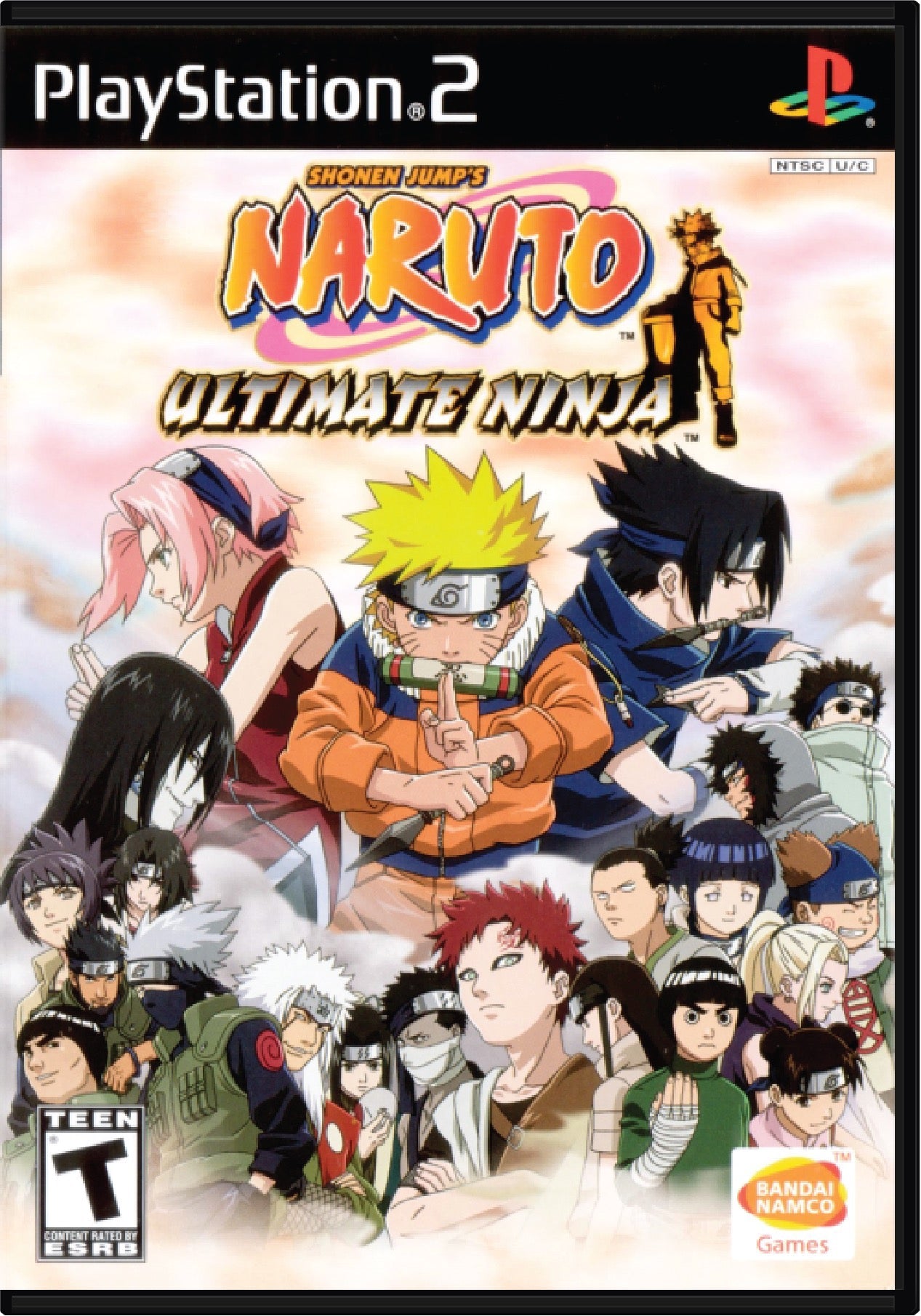 Naruto Ultimate Ninja Cover Art and Product Photo