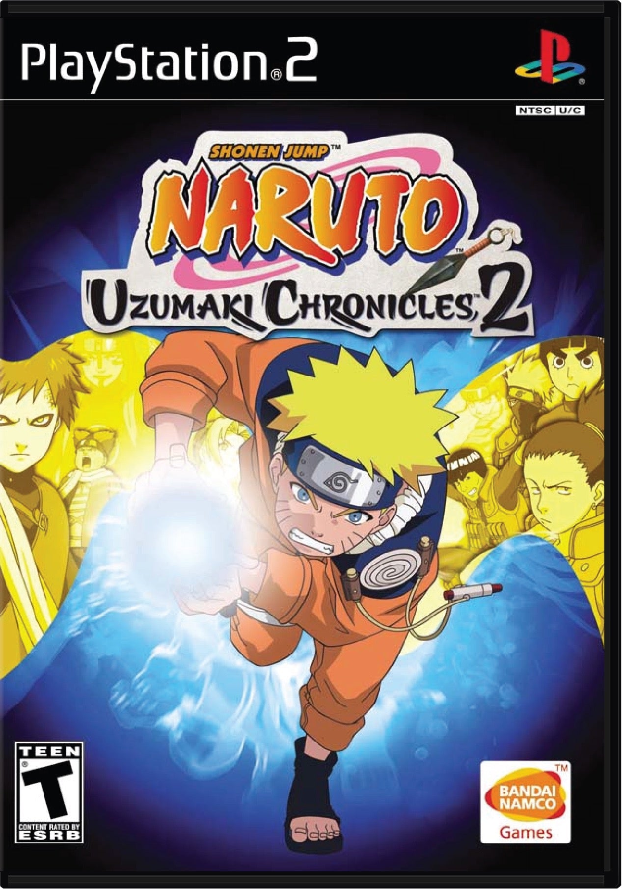 Naruto Uzumaki Chronicles 2 Cover Art and Product Photo