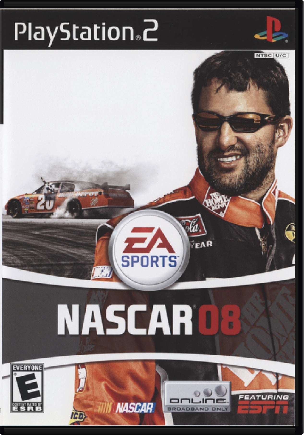 NASCAR 08 Cover Art and Product Photo