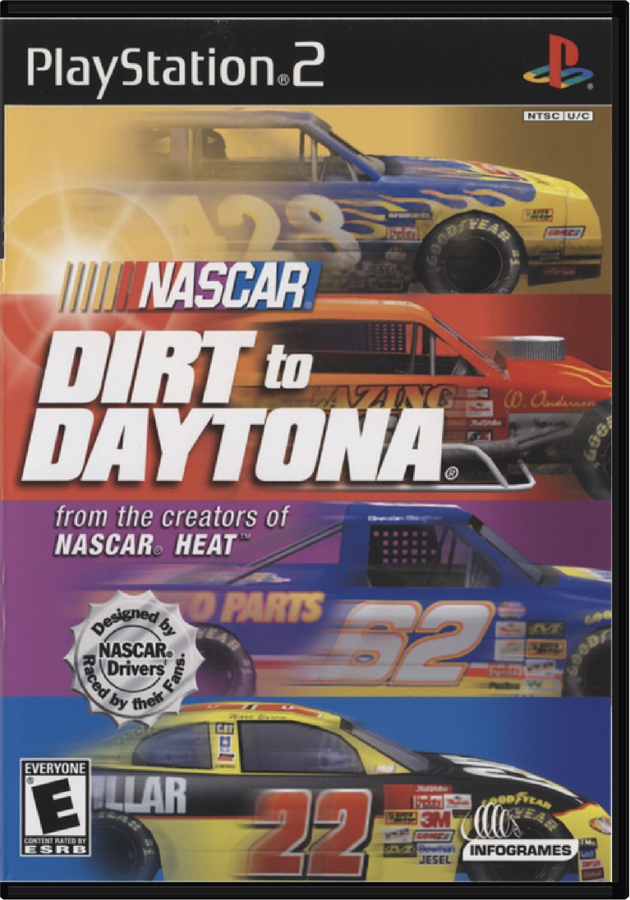 NASCAR Dirt to Daytona Cover Art and Product Photo