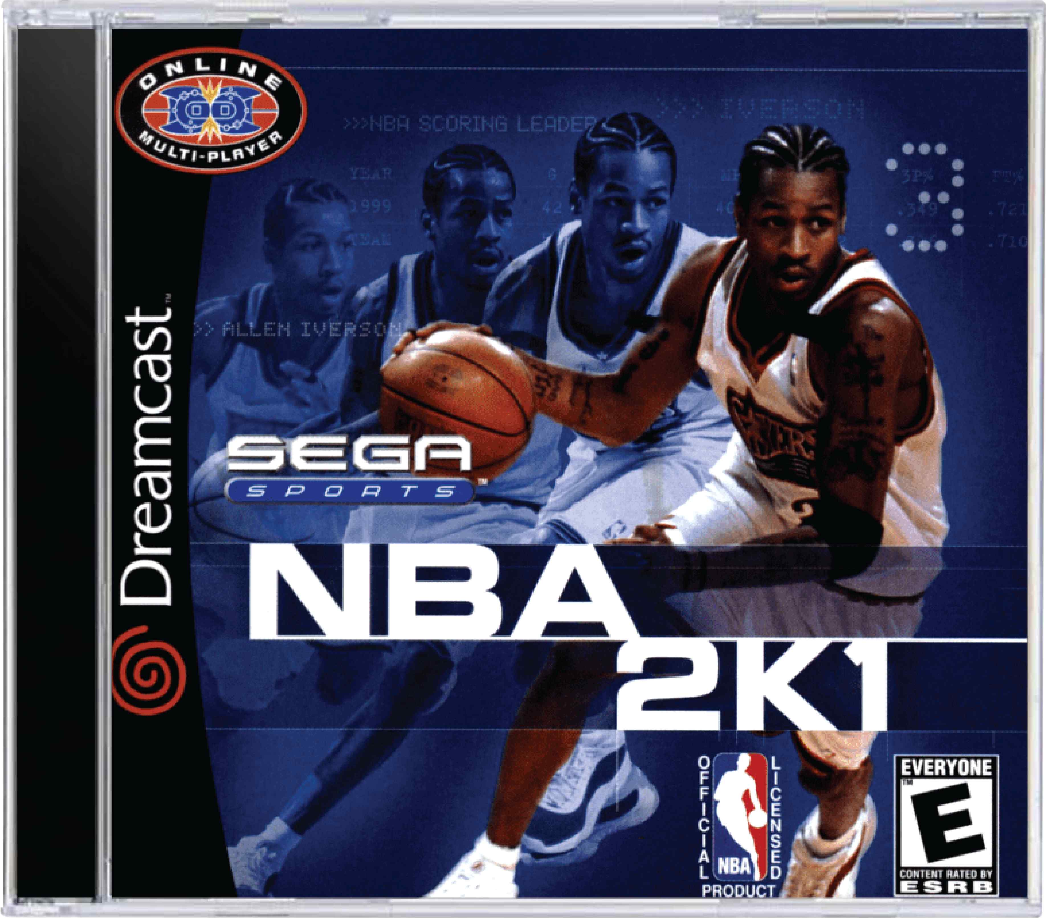 NBA 2K1 Cover Art