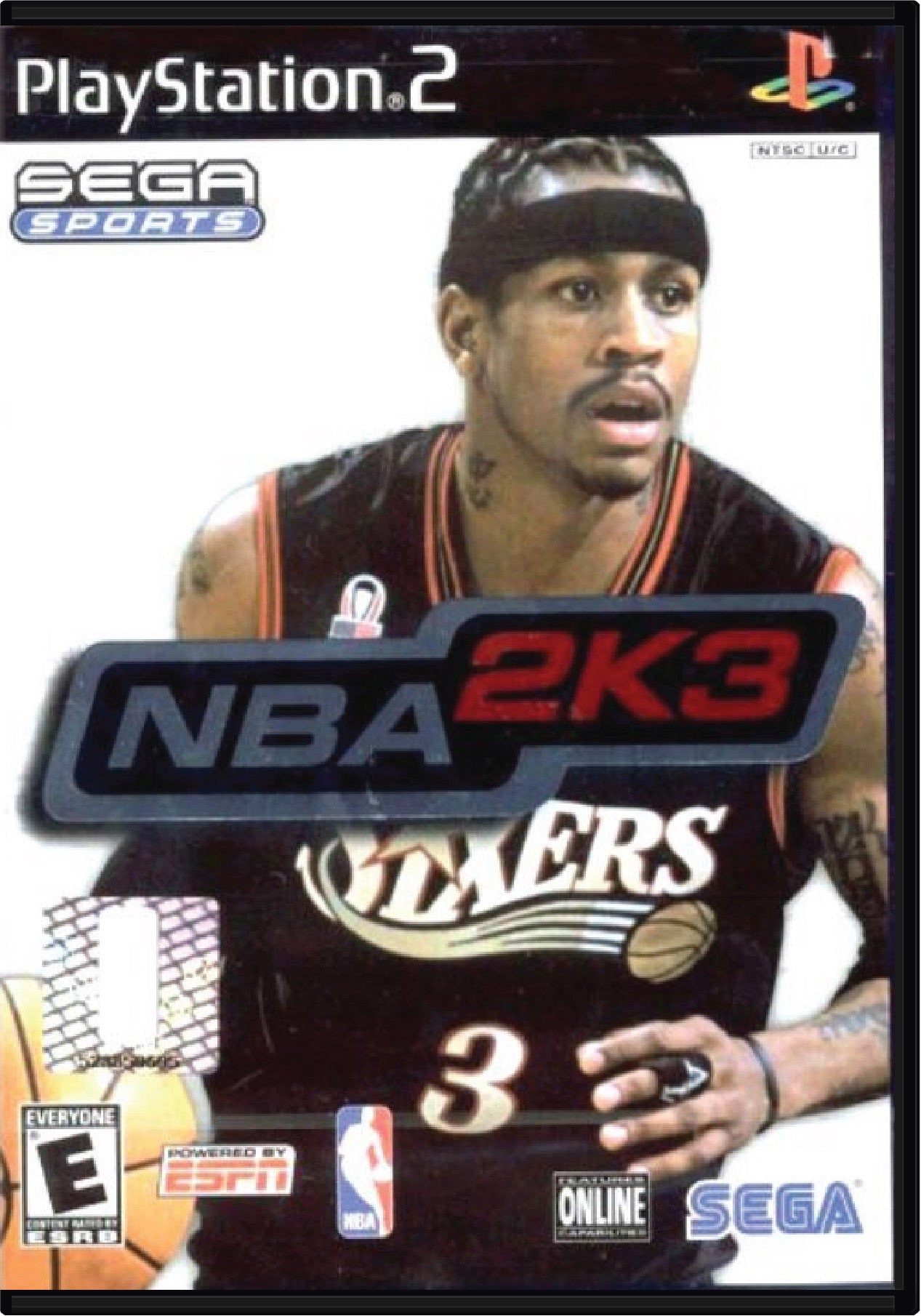 NBA 2K3 Cover Art and Product Photo