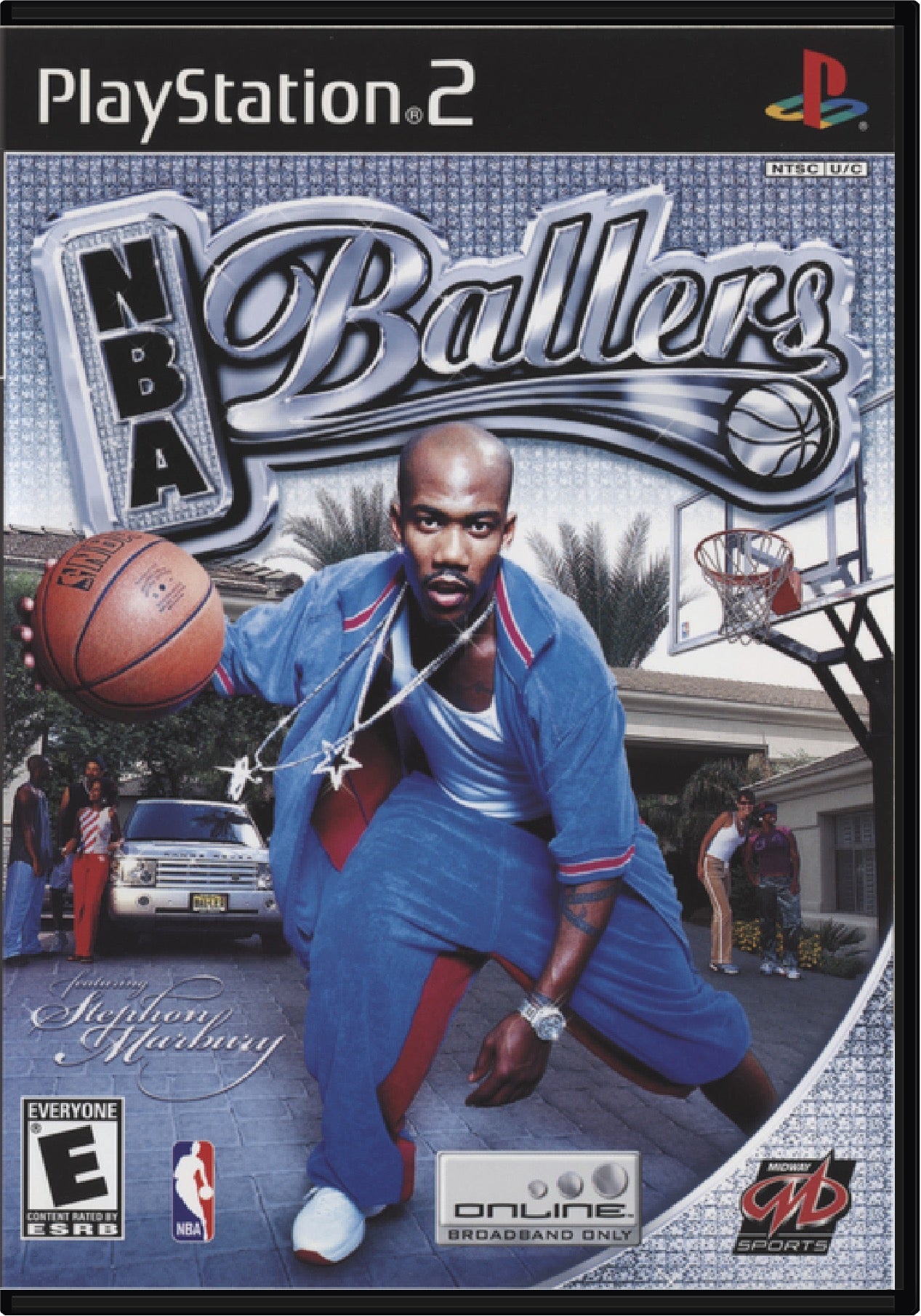 NBA Ballers Cover Art and Product Photo
