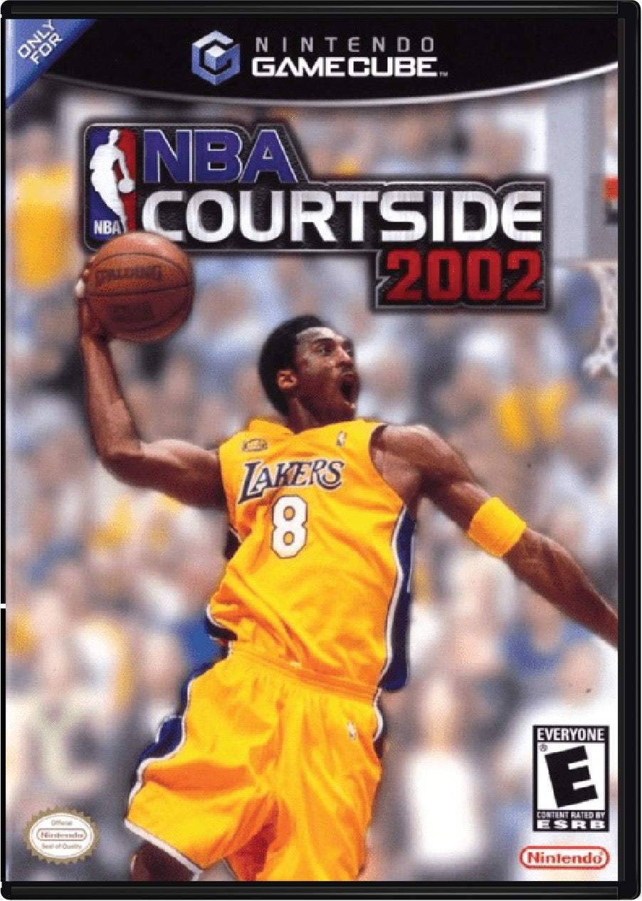 NBA Courtside 2002 Cover Art and Product Photo