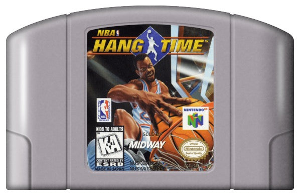NBA Hang Time Cover Art and Product Photo