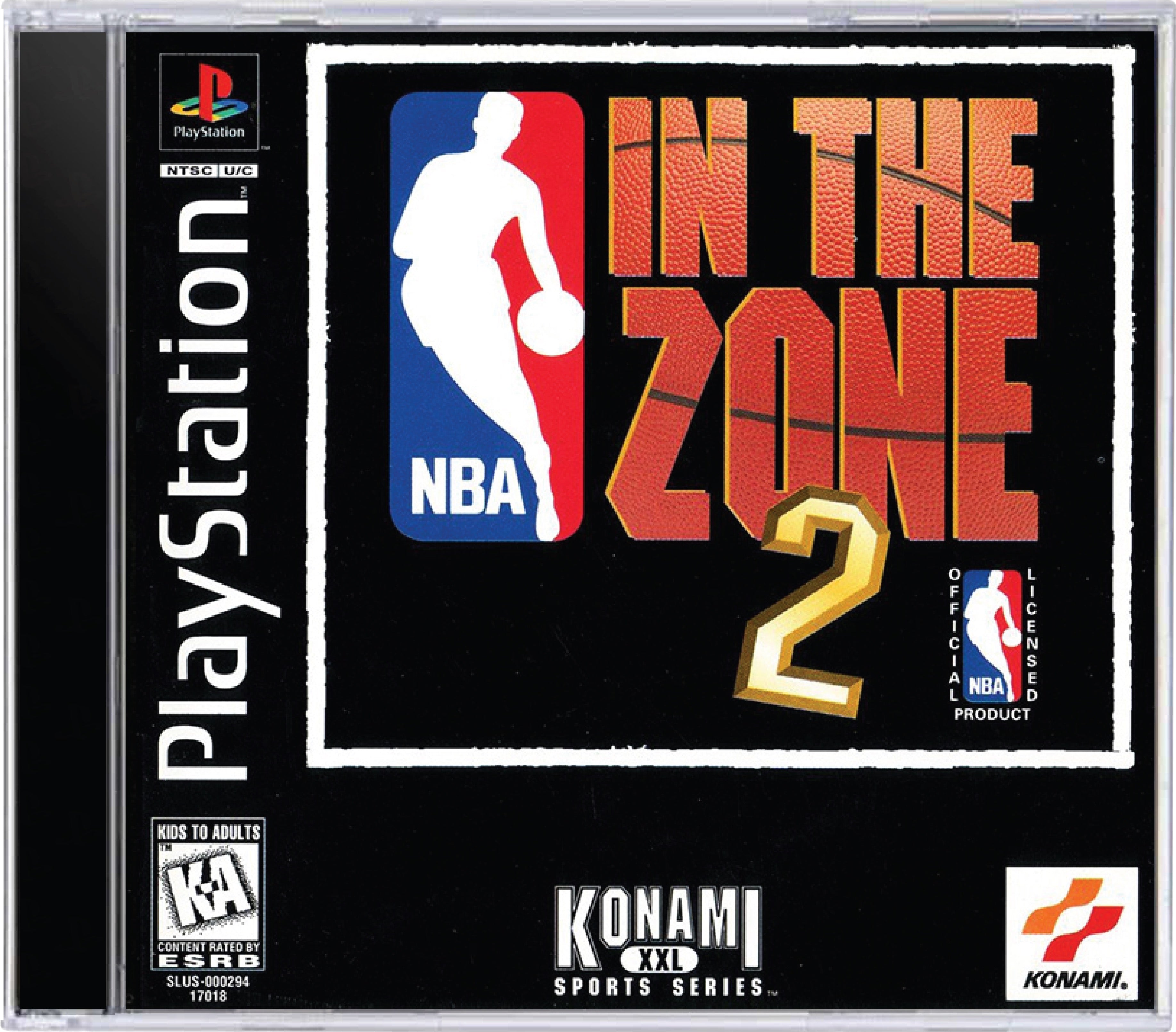 NBA in the Zone 2 Cover Art and Product Photo
