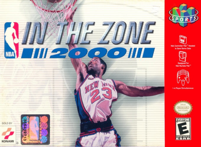 NBA In The Zone 2000 - Nintendo N64