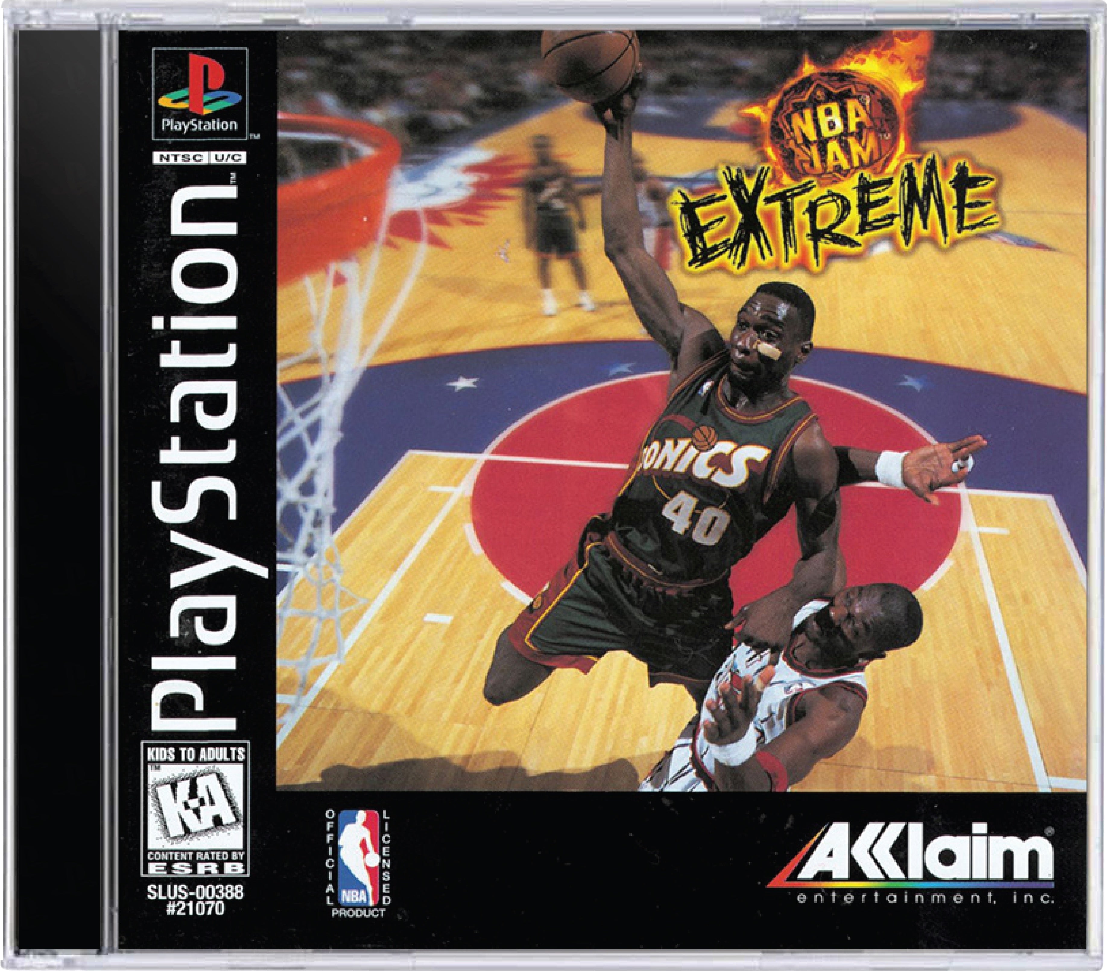 NBA Jam Extreme Cover Art and Product Photo