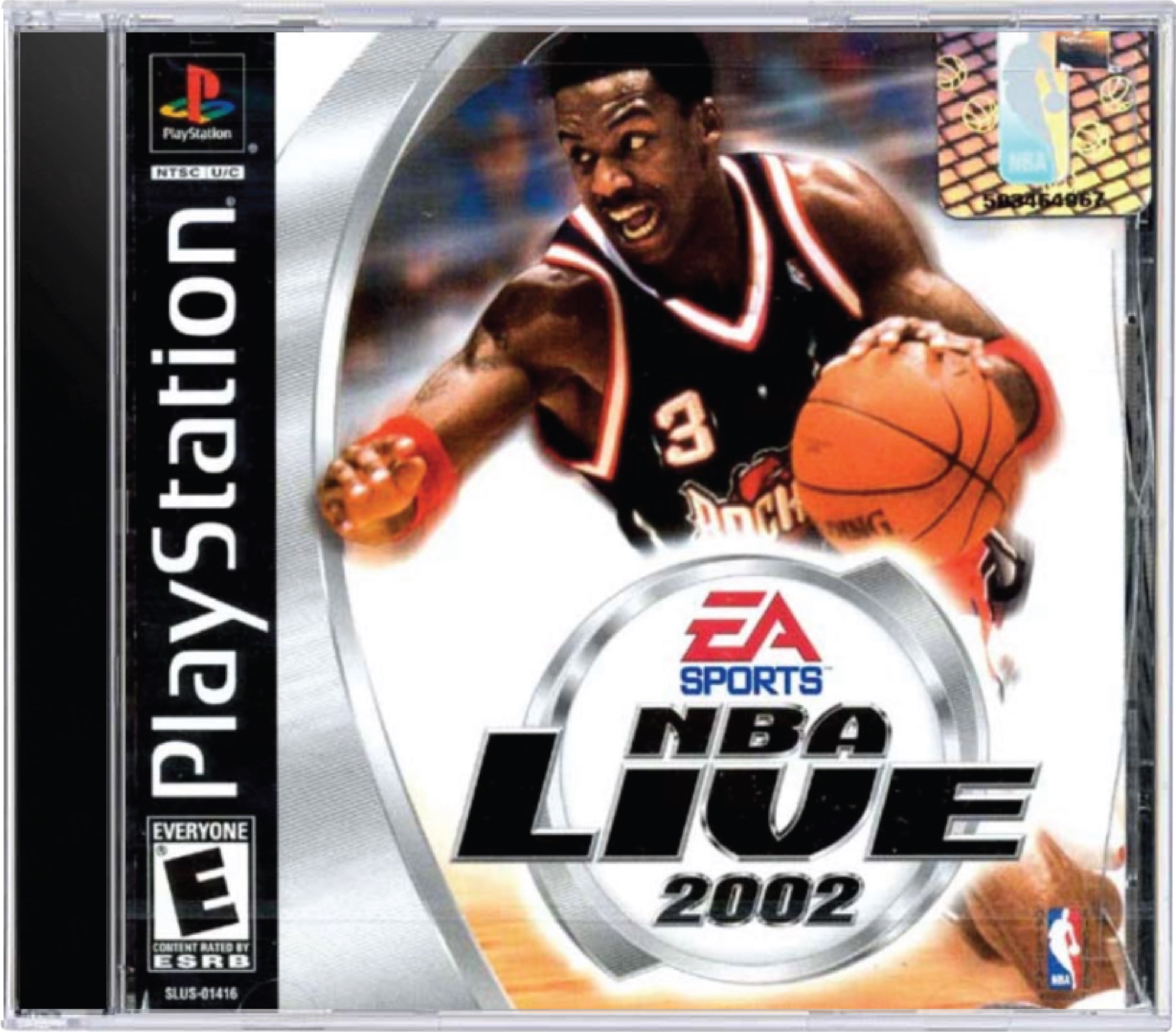 NBA Live 2002 Cover Art and Product Photo