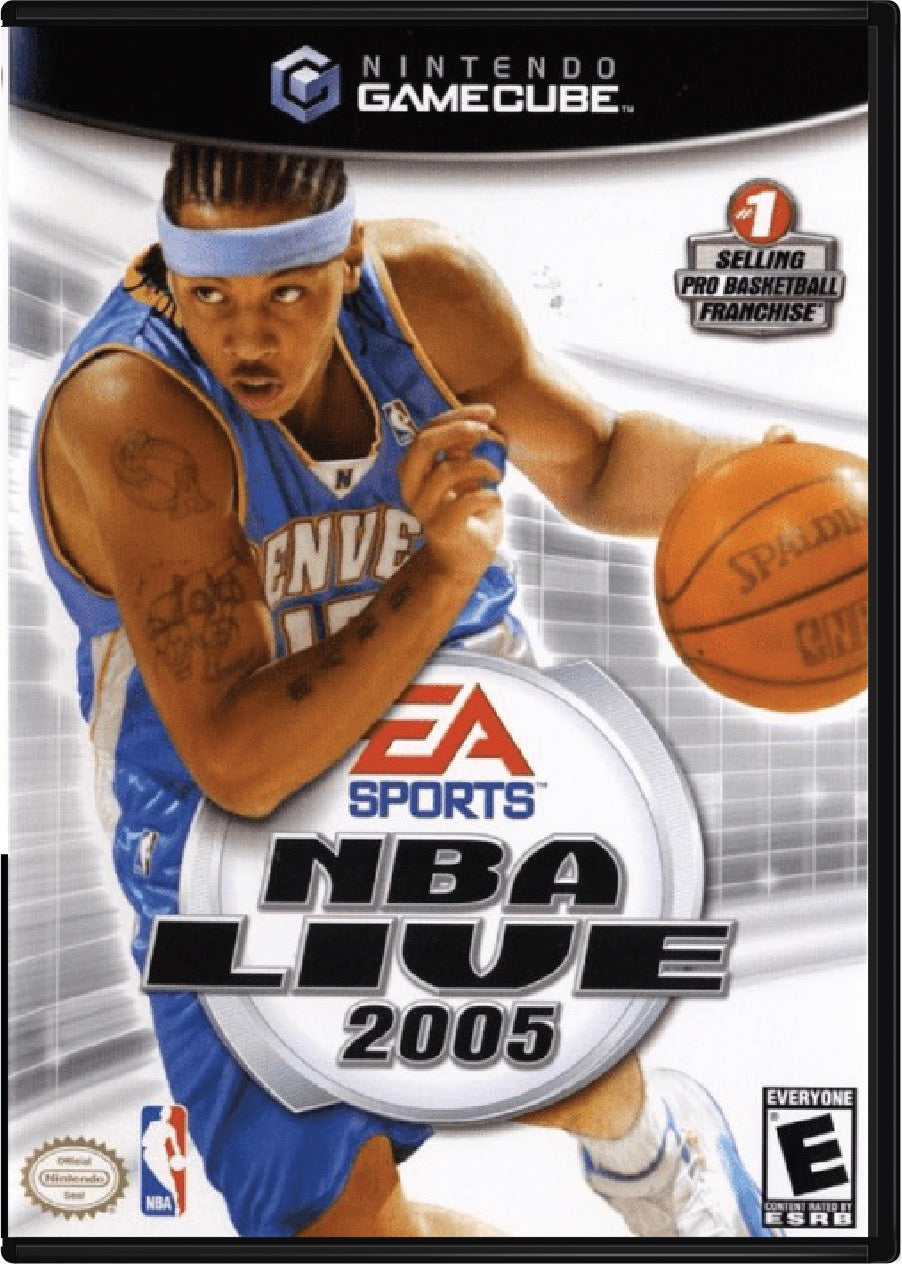 NBA Live 2005 Cover Art and Product Photo