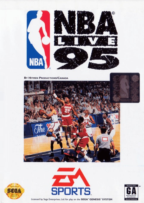 NBA Live 95 Cover Art