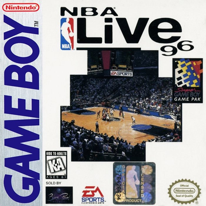 NBA Live 96 Cover Art