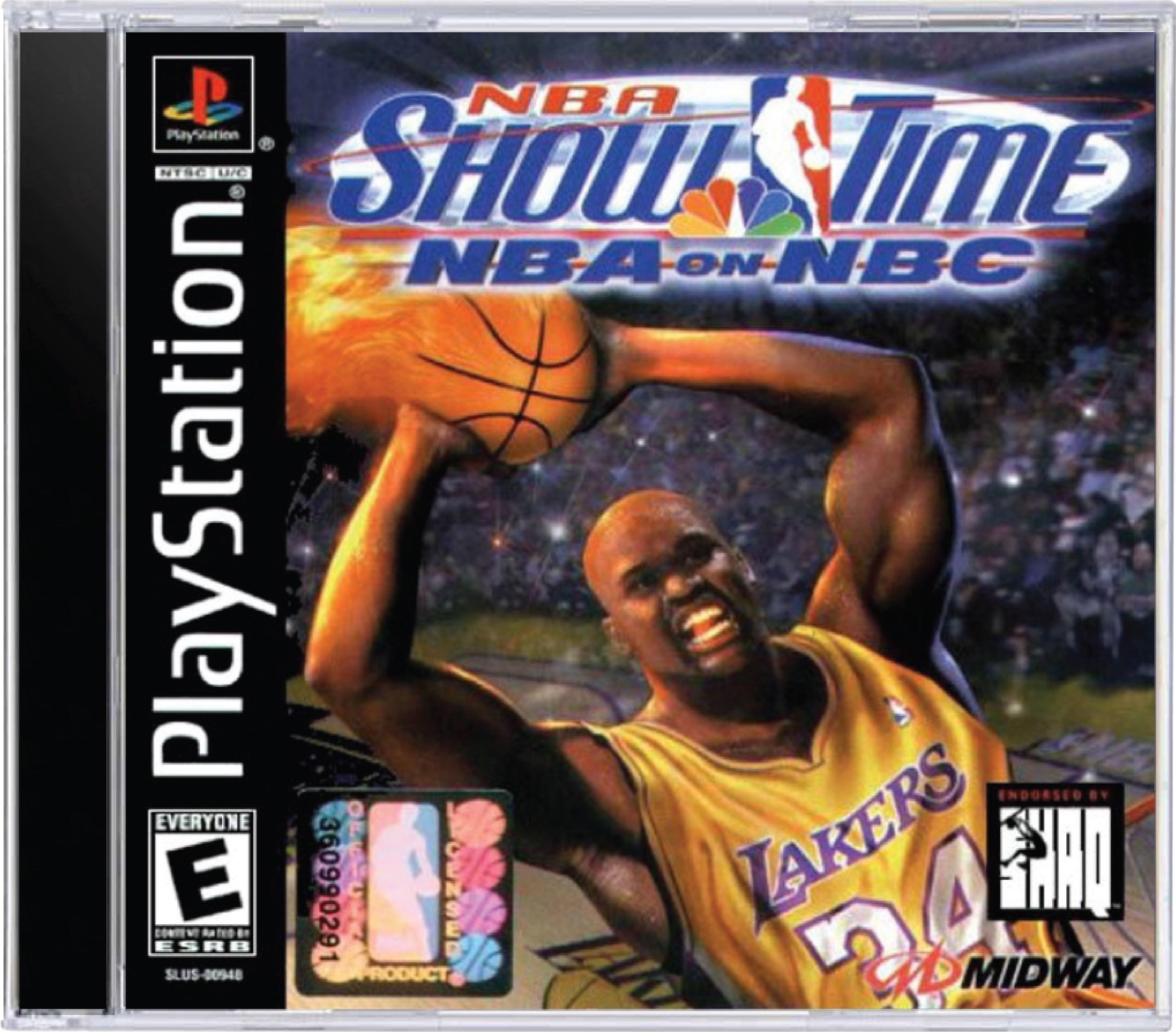 NBA Showtime NBA on NBC Cover Art and Product Photo