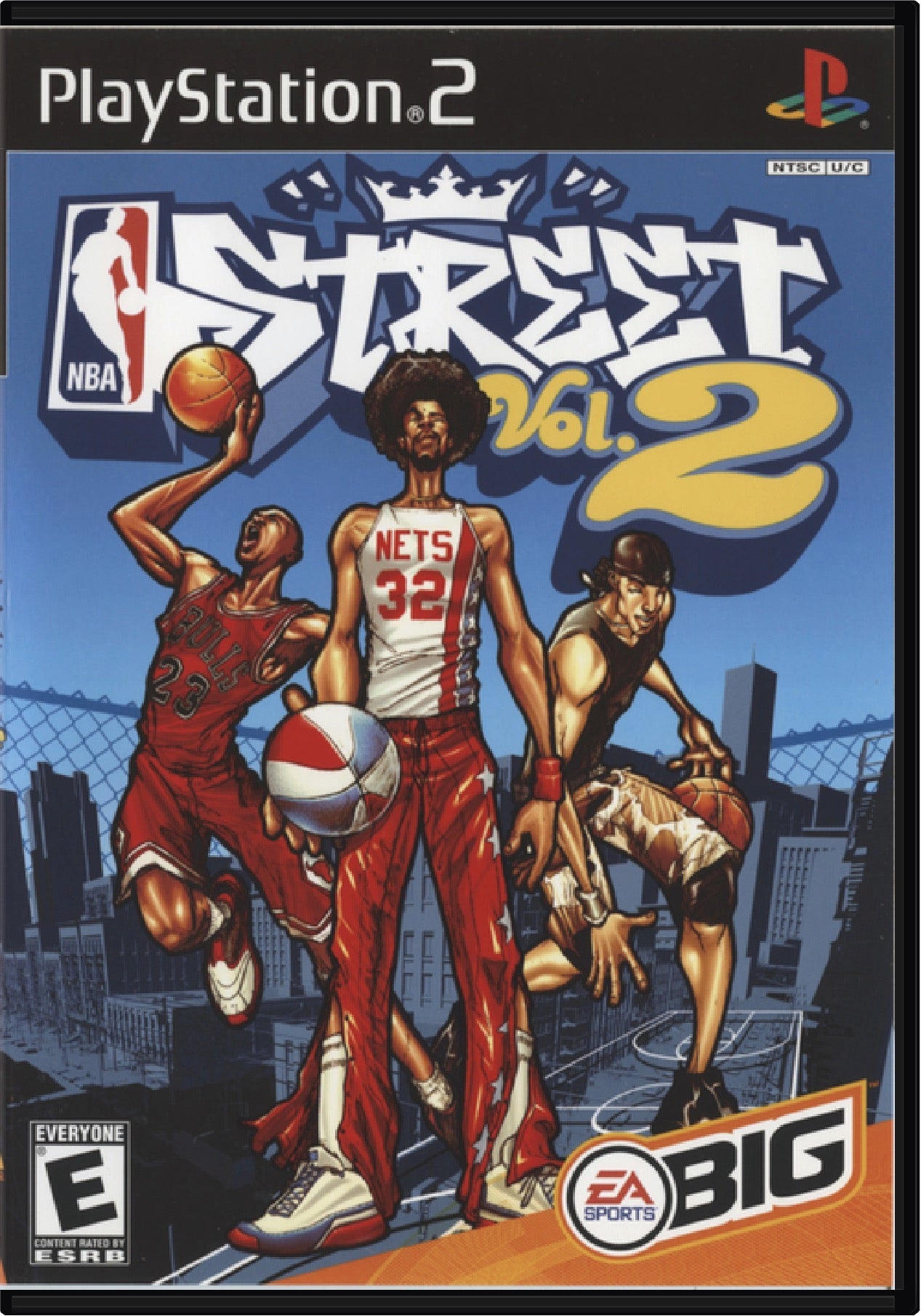 NBA Street Vol 2 Cover Art and Product Photo