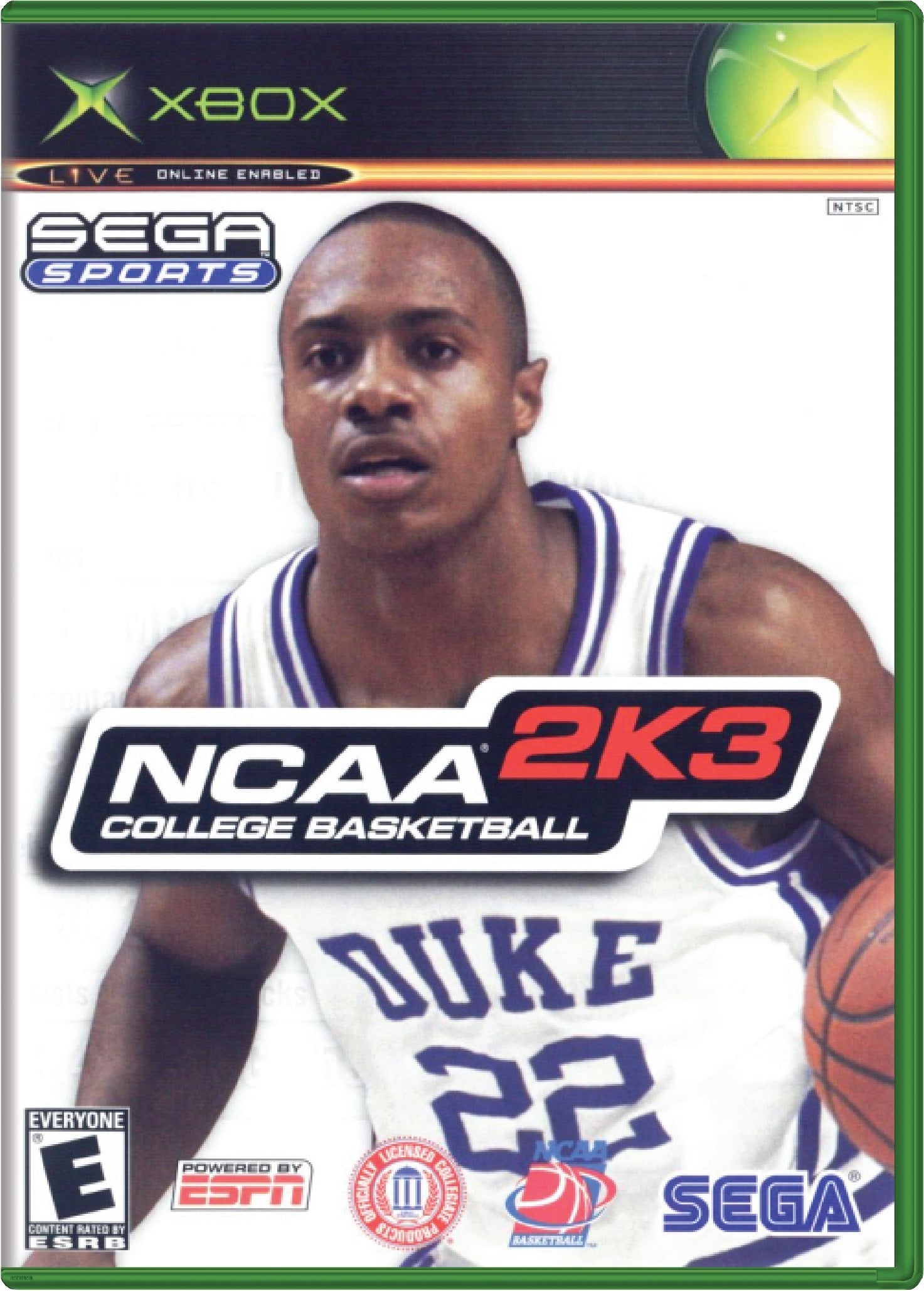 NCAA College Basketball 2K3 Cover Art
