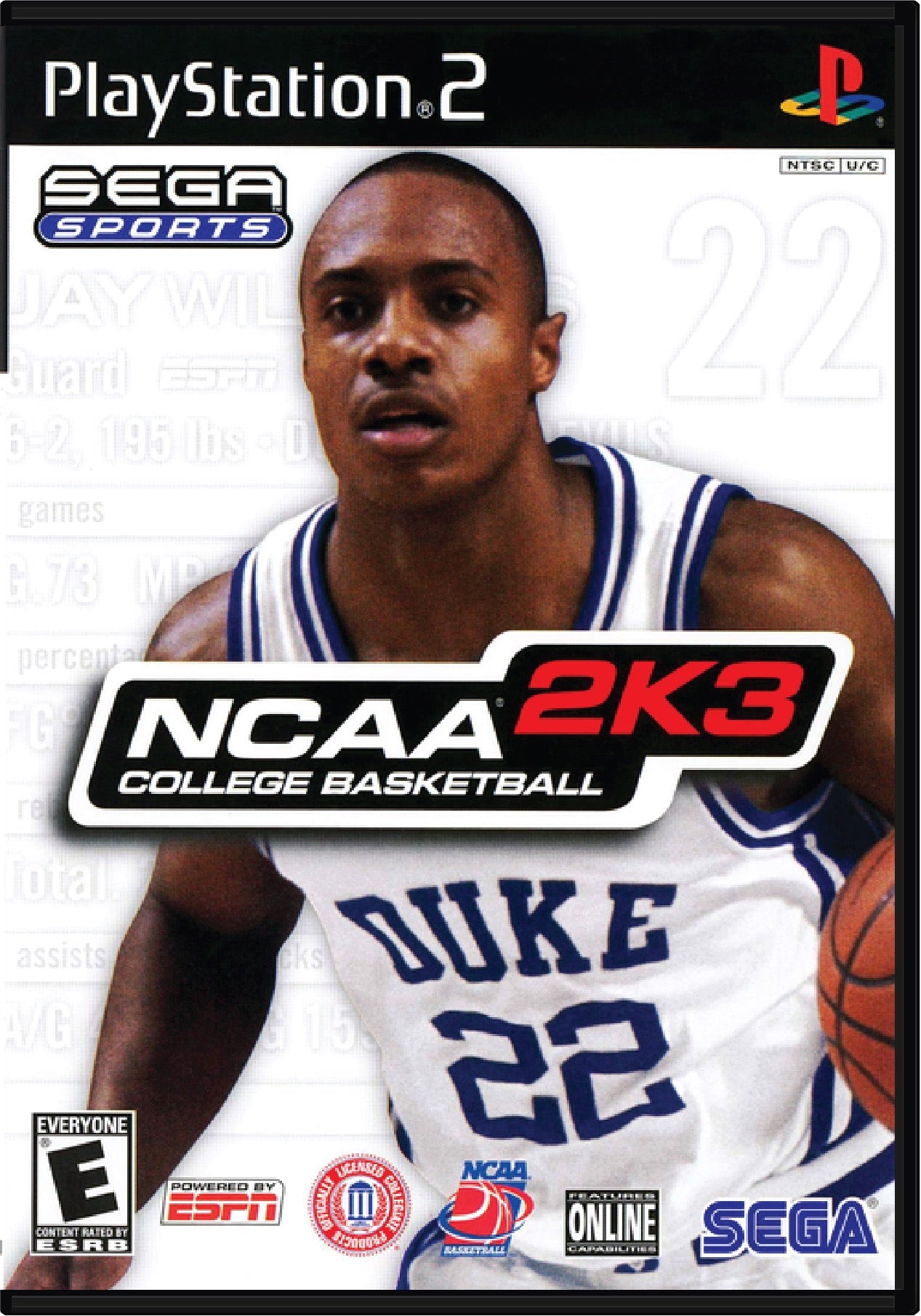 NCAA College Basketball 2K3 Cover Art and Product Photo
