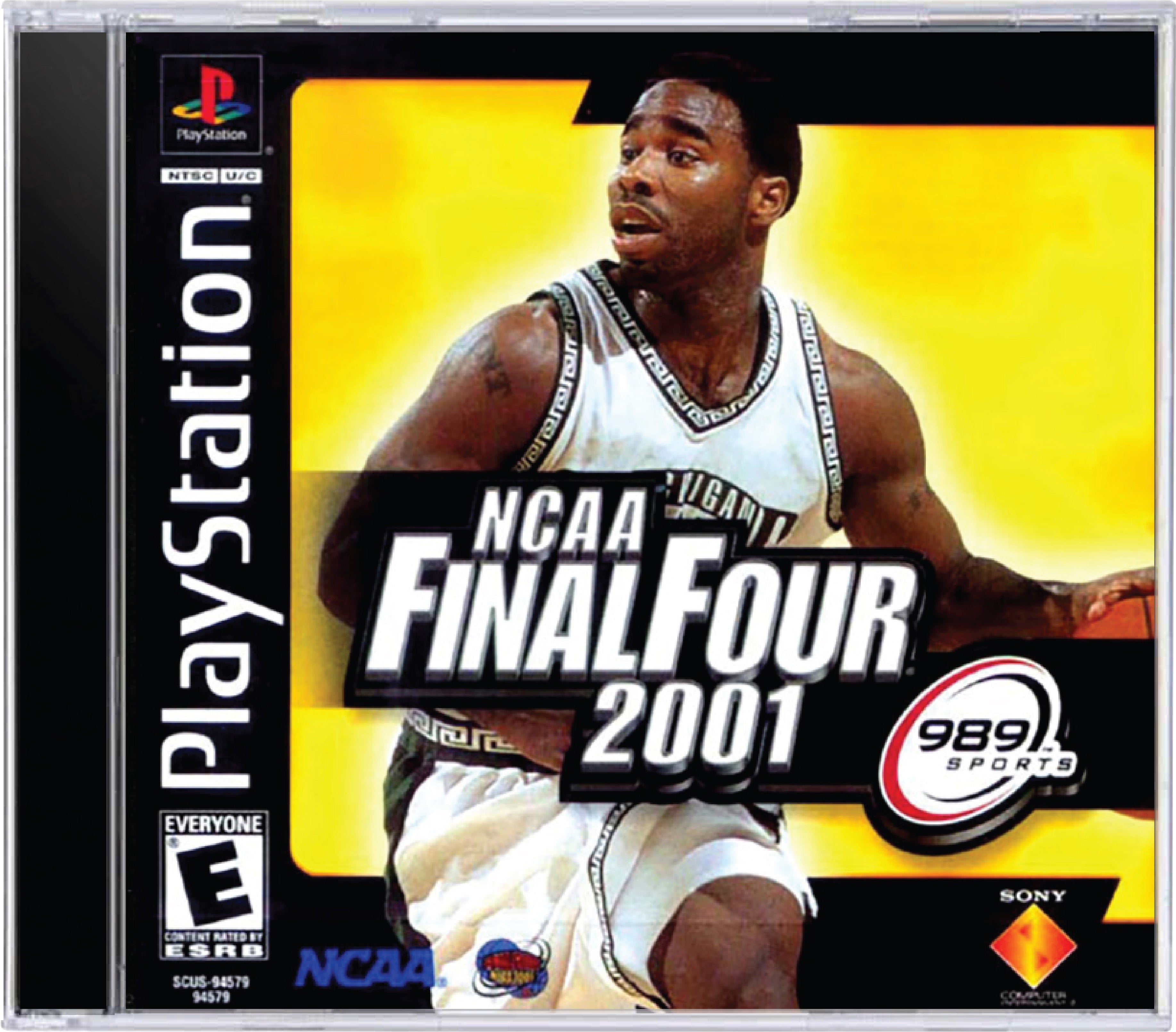 NCAA Final Four 2001 Cover Art and Product Photo