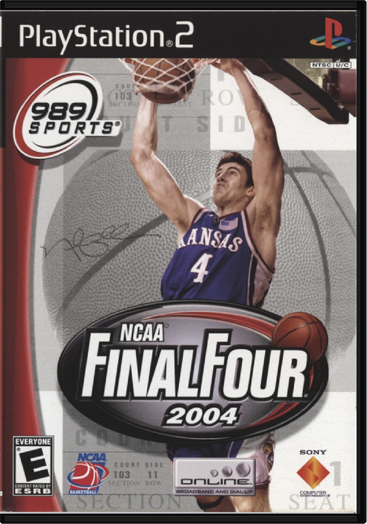 NCAA Final Four 2004 Cover Art and Product Photo