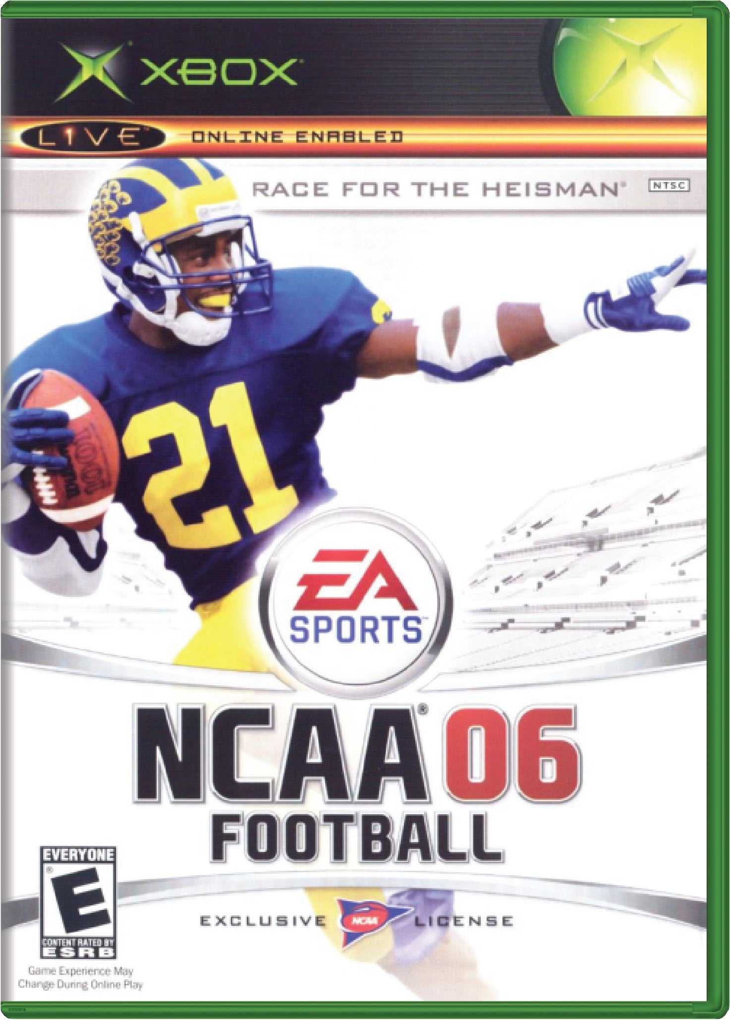 NCAA Football 06 Cover Art
