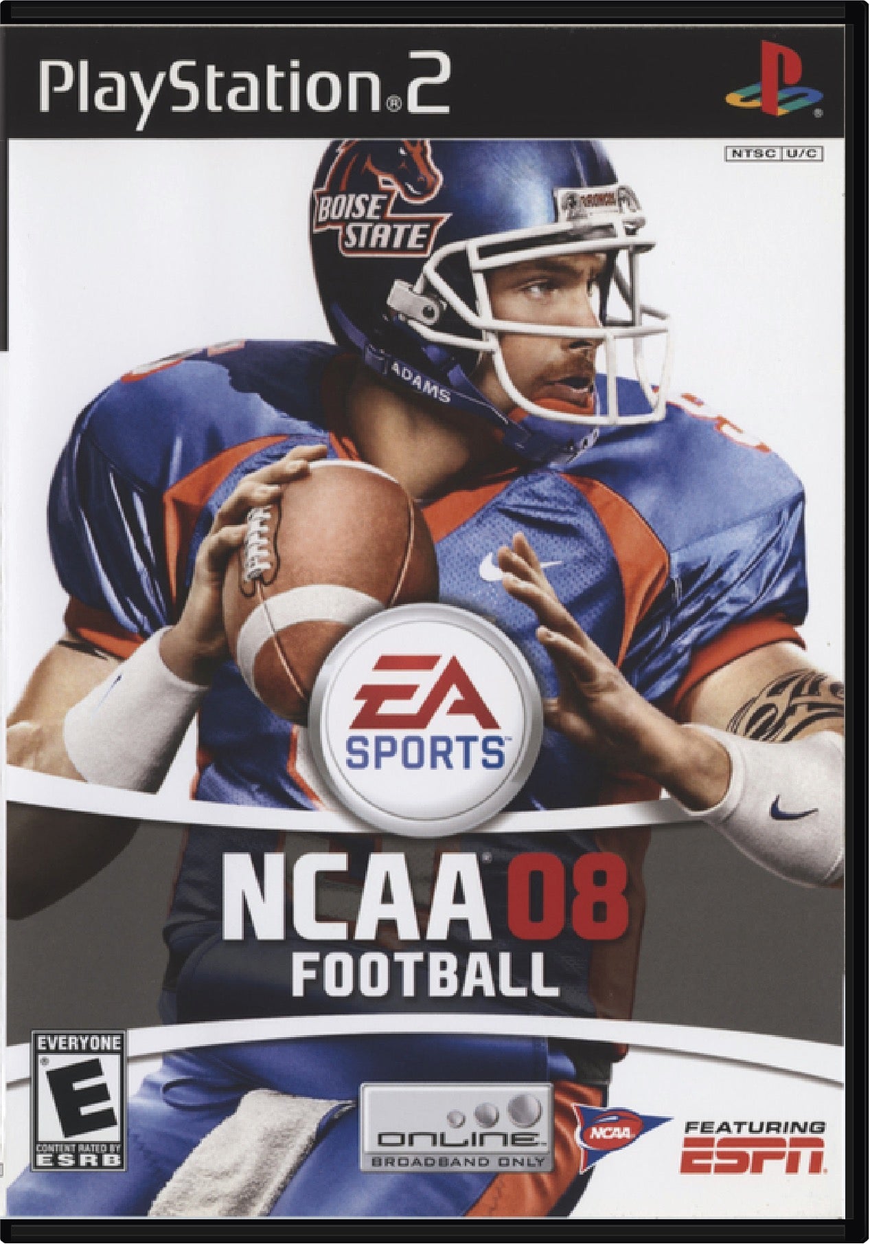 NCAA Football 08 Cover Art and Product Photo